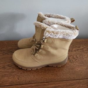 ALL IN MOTION Women's Cathleen Waterproof Winter Boots - TAUPE SIZE 12 N…